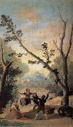 Francisco Goya The Swing oil on canvas
